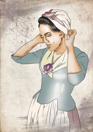 Artist's concept of Marguerite Foy