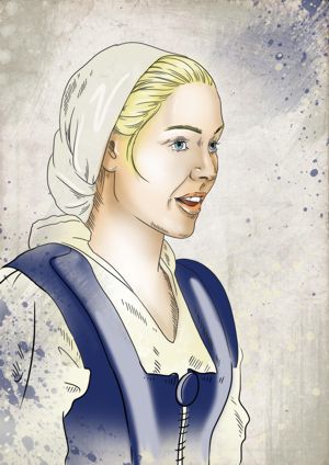 Artist's concept of Catherine Vieillot