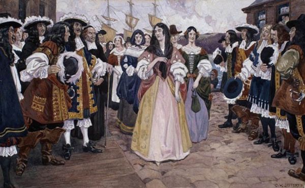 Arrival of the Filles du Roi